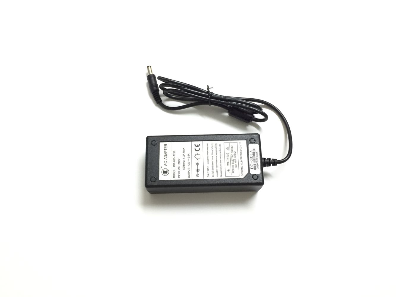 DC-625-1226 12V 2 6A LCD display power cord for DC-6A power supply cable