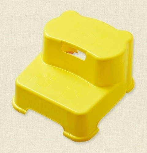 Двухэтажная детская пластиковая нескользящая подставка для ног