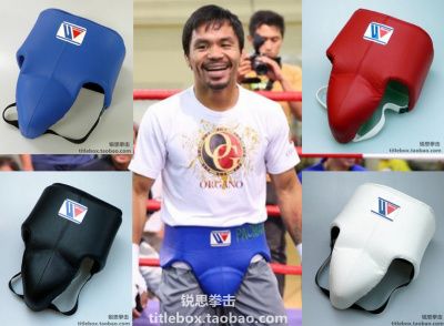 Winning boxing crotch professional competition training combat protective gear multicolored men