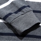 Thời trang xuân hè 2018 áo thun dài tay áo sơ mi POLO cotton sọc dài tay trẻ trung mặc thường ngày áo phông kẻ ngang nam Polo