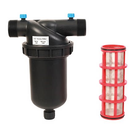 Factory direct sales 1 5 inch 2 inch T-type mesh filter drip irrigation sprinkler irrigation agricultural garden greenhouse irrigation filter