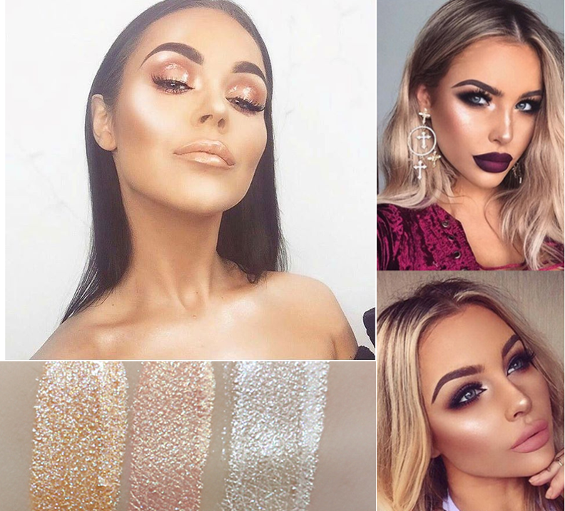 Garlic Length Recommended National Goods Hengfang High Light Horizontal Silkworm Lift Bright Liquid Liquid High Light Eye Shadow Honey Peach Eyed Line Liquid