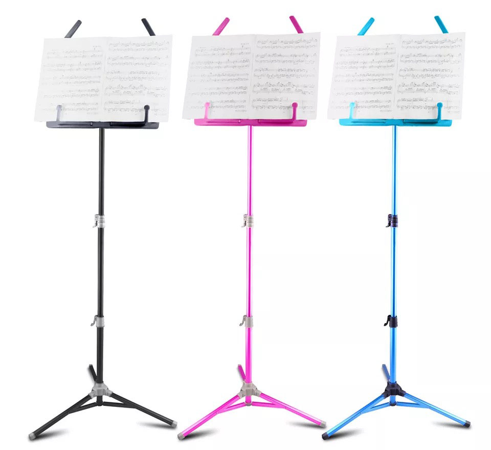 Little angel color music stand music table guzheng violin erhu big music stand folding disassembly aluminum alloy bracket