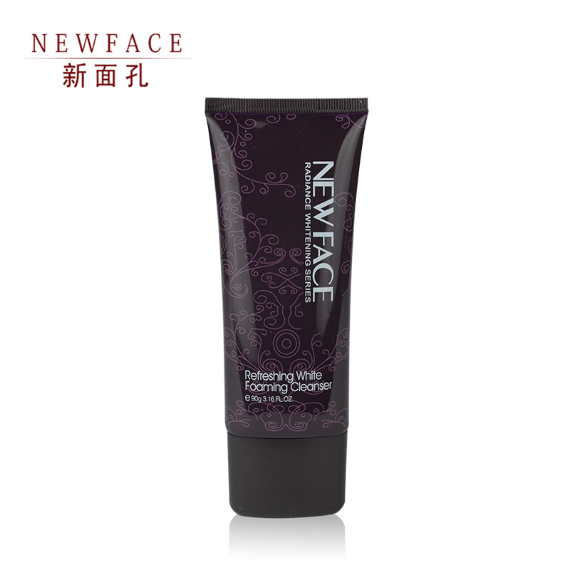 NEW FACE/新面孔清爽美白泡沫洁面乳90g晶焕美白系列洗面奶洁面