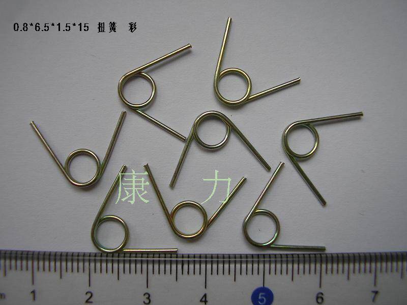 Spot torsion spring now set to make torsion spring angle less 90 90 degrees Conforce spring factory silk crude 0 8-2