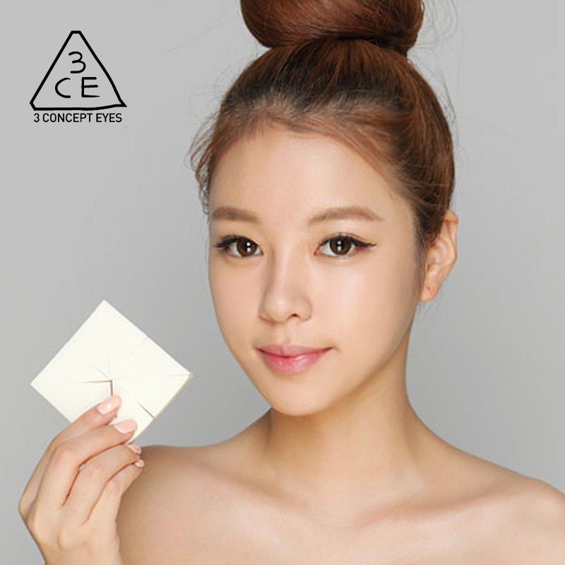 STYLENANDA官方 3CE SOFT SQUARE SOPNGE BB粉底高级化妆海绵