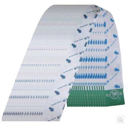 Fly stickers chicken brand fly killer sticky fly paper to lure sticky fly glue board 20 packs of flies sticky trap flies