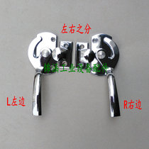 Freezer steam cabinet oven door lock stainless steel 304 industrial cabinet crescent lock mechanical equipment lock food machinery cabinet lock