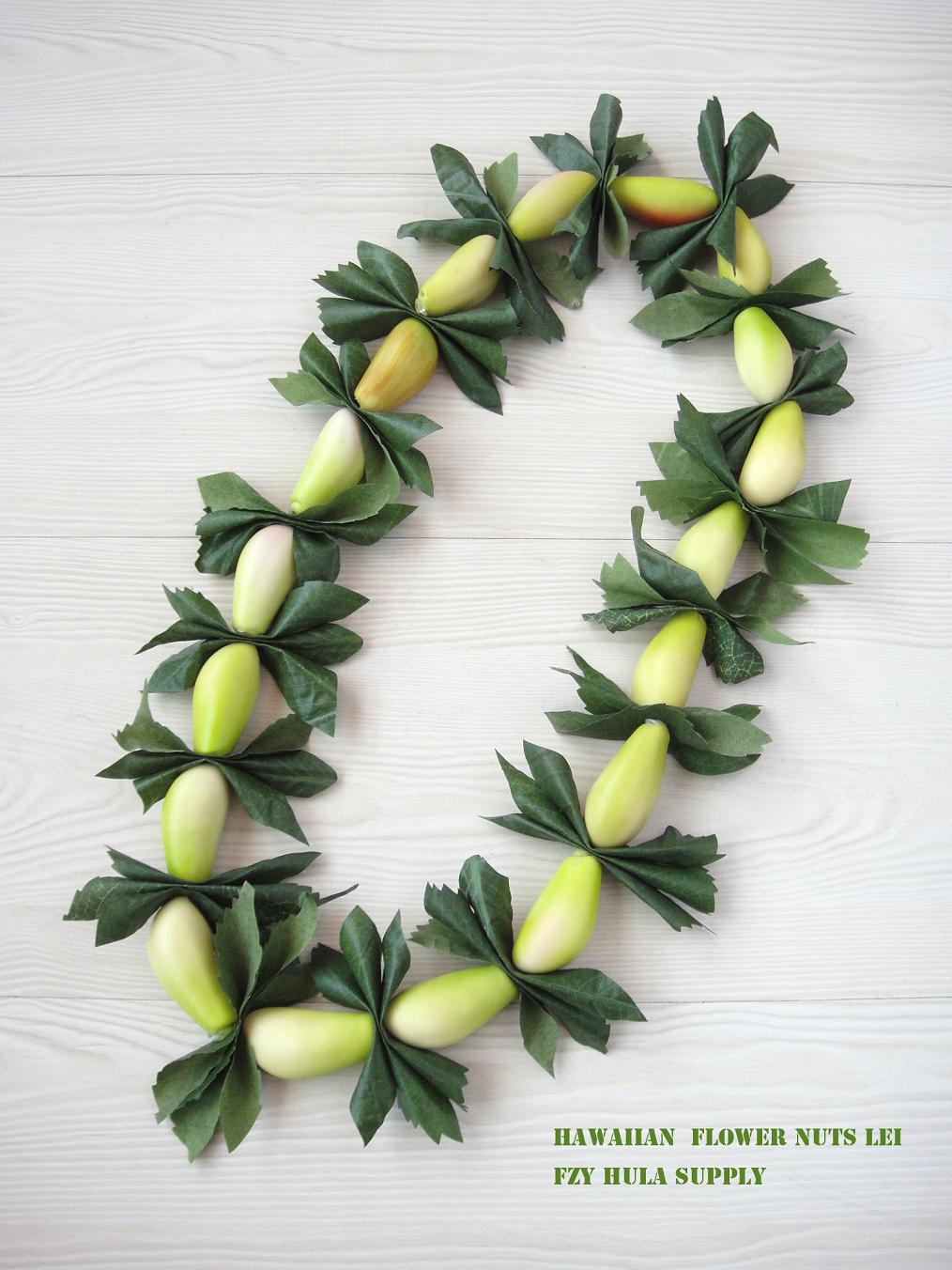 Hawaiian Grass Skirt Dance Necklace Traditional Grass Skirt Dance Flower Nuts Lei Accessories Orchid Seed Neck Ring-Taobao