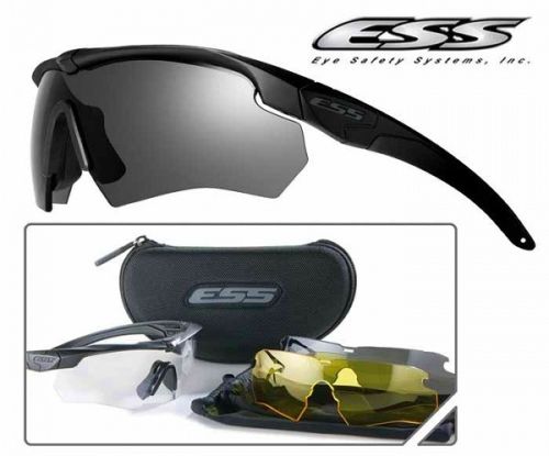 The United States imports new ESS CROSSBOW goggles military fans tactical glasses shooting bulletproof sunglasses 3 pieces
