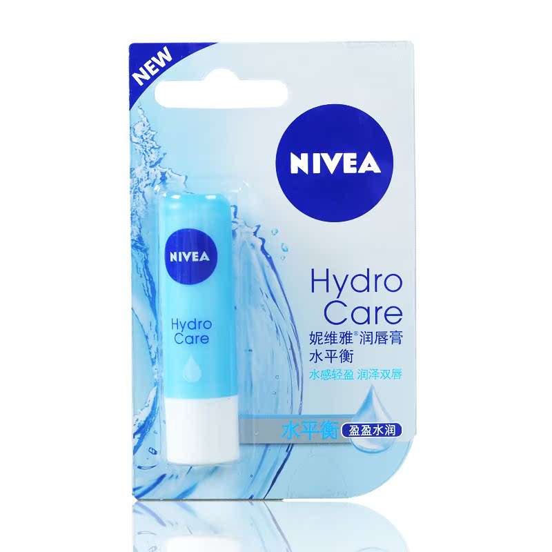 妮维雅 润唇膏4.8g（水平衡）唇部护理 保湿补水 淡化唇纹 正品