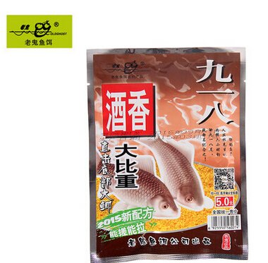 Old ghost bait Old ghost 918 wine fragrant crucian 110g sacks of fishing bait Bait Bait Essence