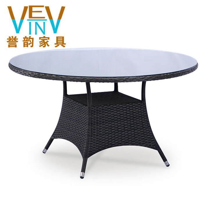 Outdoor rattan round table 16 meters 1 2 meters 0 8 meters 0 6 meters diameter outdoor tables and chairs garden terrace dining table