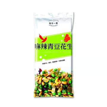 【每日一果】麻辣青豆花生(30g)台湾官网直邮进口