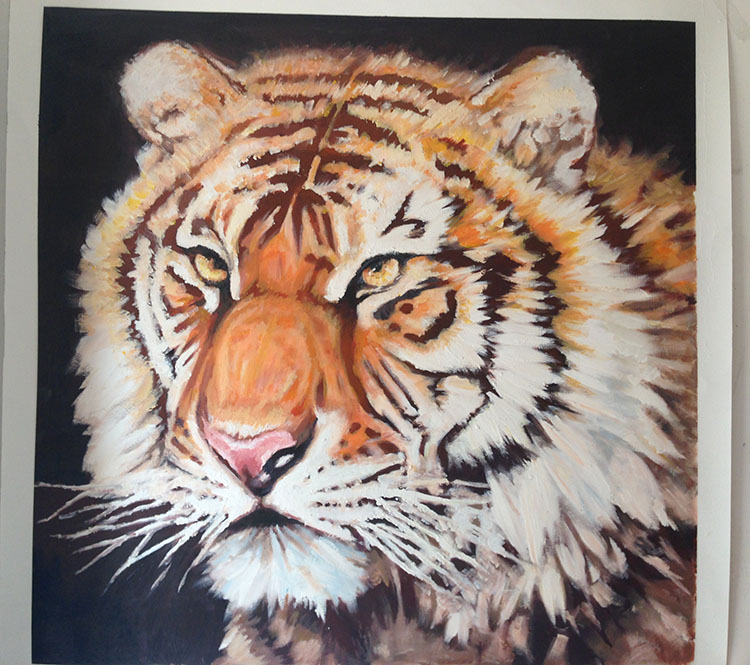 Landscape character color gouache watercolor oil painting custom sketch pure hand-painted portrait decorative painting photo transfer hand-drawn