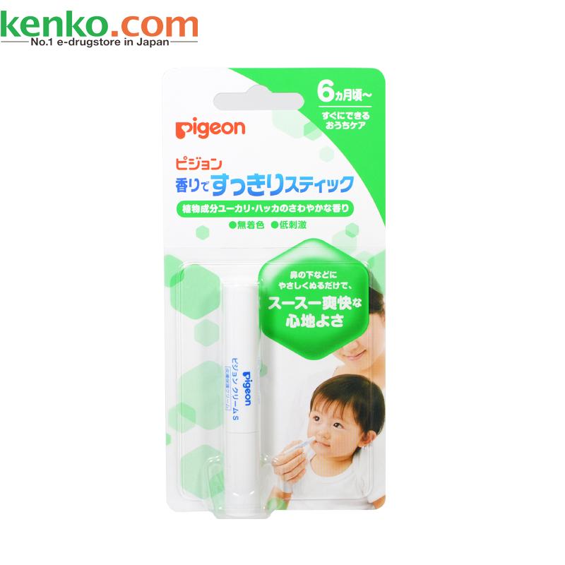【日本直邮】Pigeon/贝亲鼻通棒疏通鼻塞婴儿宝宝鼻塞通鼻膏
