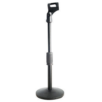 Microphone stand Wireless handheld condenser microphone Metal disc desktop lifting base accessories