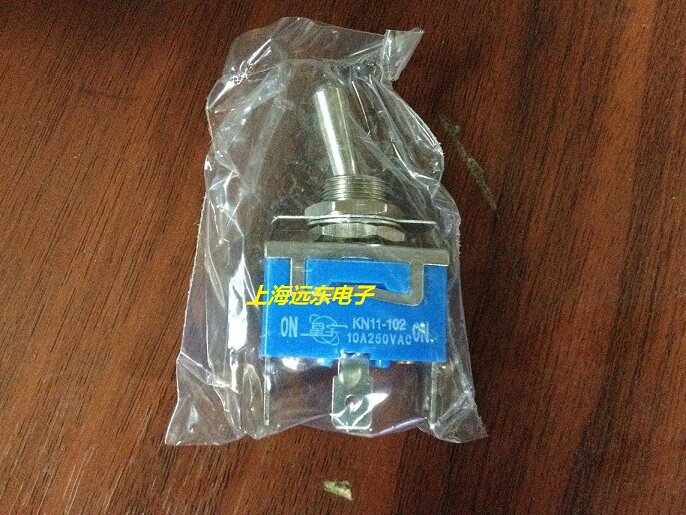 Upper Sea Star U 10A Large Current Button Subswitch KN11-102 3 Feet 2 Gears Toggle Switch Twist Switch