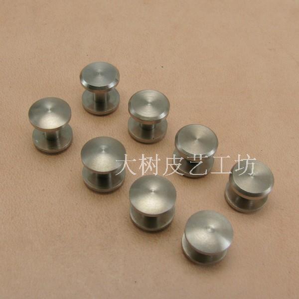 (stainless steel strap screws) handmade leather art leather carved leather accessories Stainless Steel Wheels Screws-Taobao