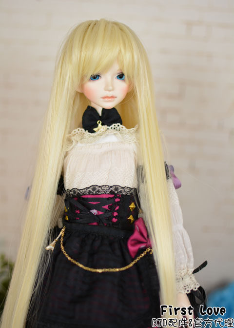 BJD SD Doll Wig High Temperature Silk 3 Points 4 Points 6 Points 1 3 1 4 1 6 Long Straight Hair Twill Sea