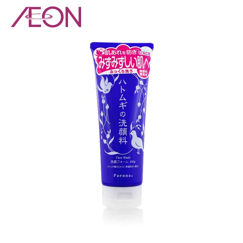 【AEON】日本 paenna 薏仁洗面奶 200ｇ
