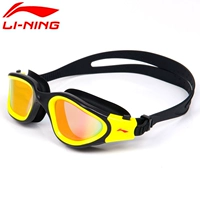 Li Ning hoàn toàn mới khung lớn chống nước chống sương mù HD thoải mái nam và nữ người lớn chuyên nghiệp lặn kính an toàn mua kính bơi