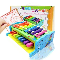 Xylophone nhỏ gõ vào câu đố piano Tay trẻ nhỏ gõ piano tám tháng đồ chơi trẻ em 1-2-3 tuổi Đồ chơi giáo dục - Đồ chơi âm nhạc / nhạc cụ Chirldren vương quốc đồ chơi