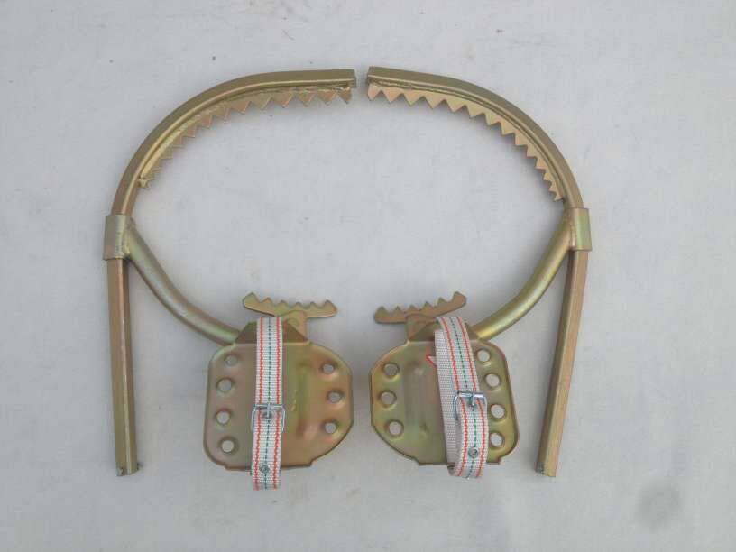 Electrician Wood pole feet Climbing Pole Climbing tree Tools feet Accessories Feet feet Leather Feet with climbing tree iron shoes