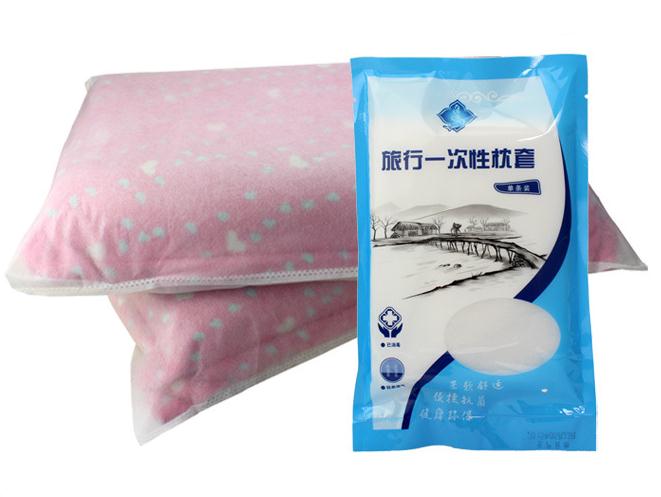 Outdoor Business Trip Travel Disposable Sterile Hygienic Unwoven Pillow Headgear Hotel Pillowcase 370