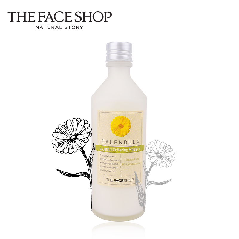 The Face Shop/菲诗小铺金盏花嫩肤调理乳 补水保湿镇定舒缓 提亮