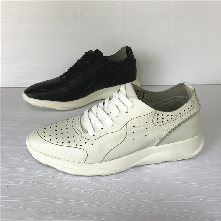 New summer special leather factory broken code lace-up sneakers breathable men's shoes fashion trend youth men's singles shoes