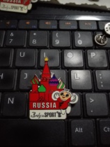 2006 Turin Winter Olympics badge Russian Olympic Committee NOC sponsor BOSCO badge mascot badge