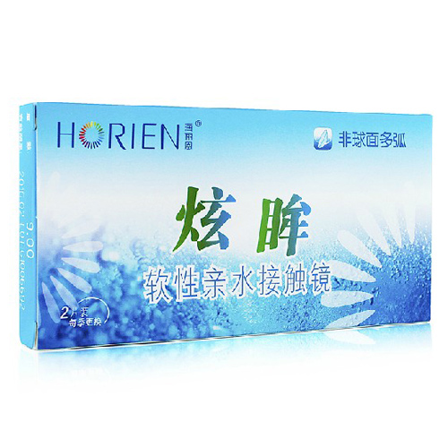 【买2赠镜盒】海俪恩隐形眼镜 炫眸近视镜 季抛2片装TF