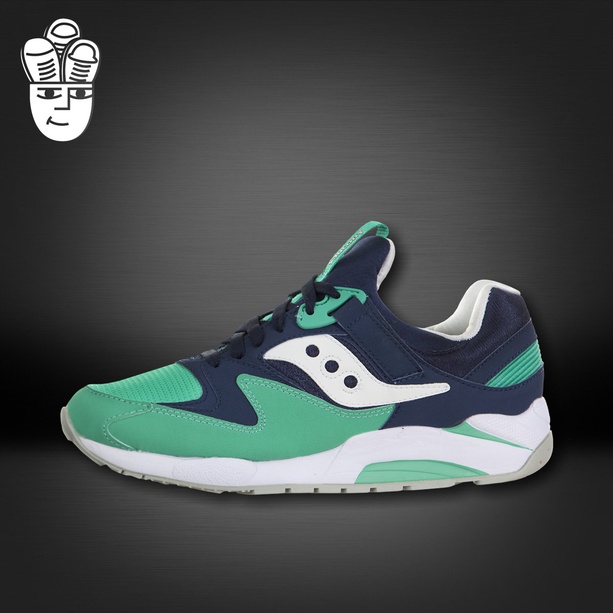 Saucony Grid 9000 索康尼男子经典慢跑鞋 时尚潮鞋运动鞋