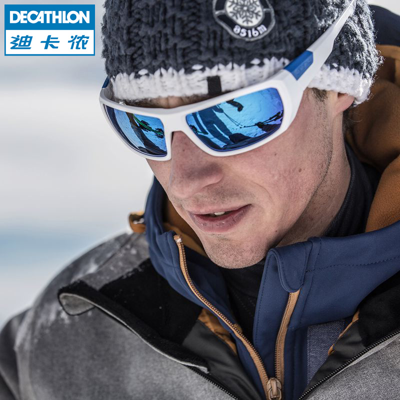 迪卡侬 户外山地滑雪运动太阳眼镜 男女偏光墨镜潮防紫外线 ORAO