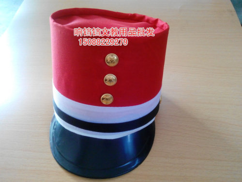 Spot drum number team hat guard honor guard with high cap high hat performance hat band hat band hat