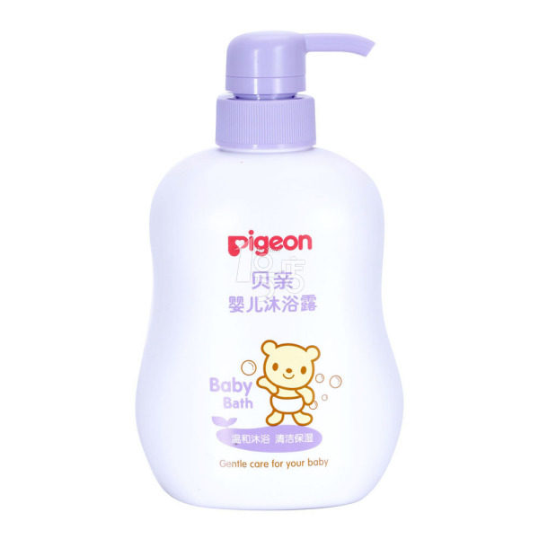 贝亲婴儿沐浴露500ml 宝宝沐浴乳液保湿婴儿洗护用品正品 1号店