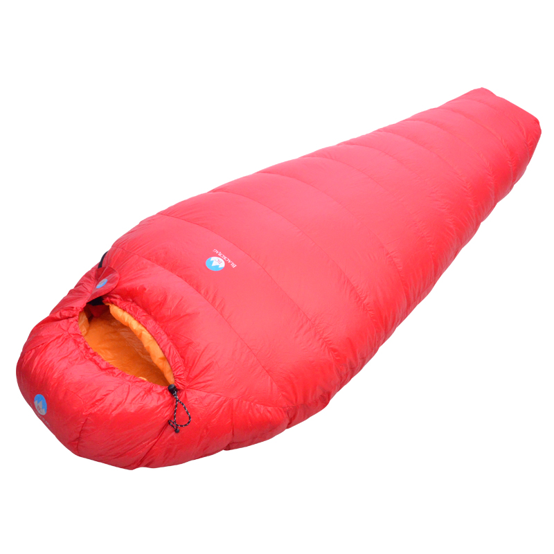 BlackCrag Black Rock Light Mist Outdoor Super Light Down Sleeping Bag 1500 grams 700 Pompey goose down -28 degrees