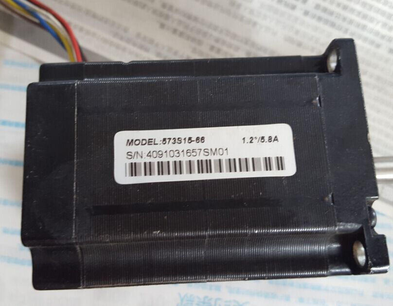 Old * Leisai three-phase stepper motor 573S15 motor shaft lengthened 66mm