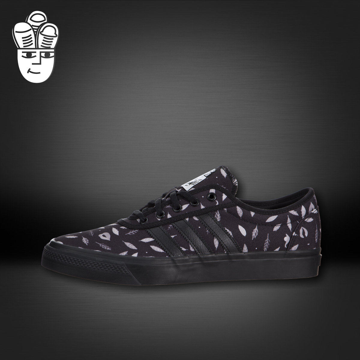 阿迪达斯 Adidas Adi Ease 三叶草板鞋 时尚男子低帮休闲鞋