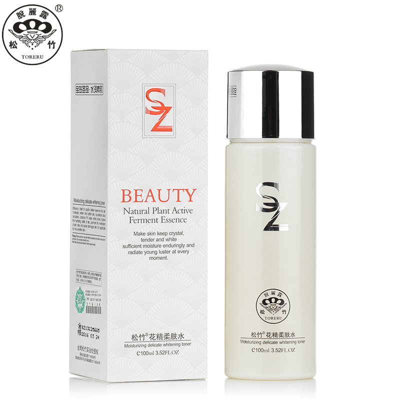 松竹化妆品 花精柔肤水100ml 补水/控油/收缩毛孔保湿爽肤水