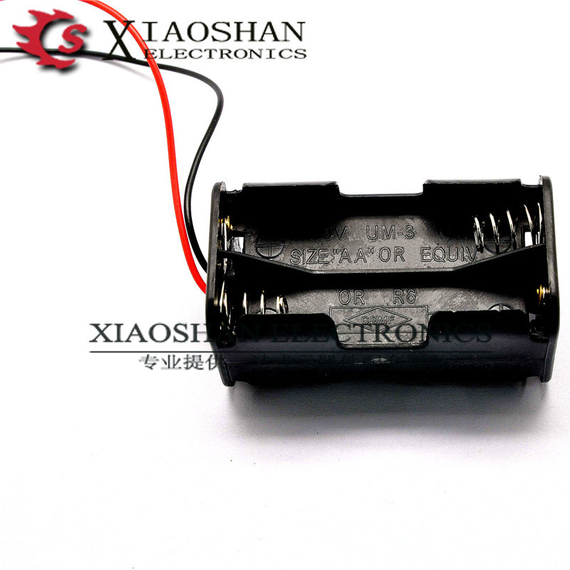 Battery Case Positive Reverse 2 Section 5 Number Four V can fit 4 Festival 5 Number of batteries with coarse line 5 only