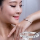 Vòng tay bạc S990 sterling bạc nữ khí chất vòng tay chuyển nhượng vòng tay bạc Zhutai vòng tay may mắn để gửi người thân quà tặng ngày lễ vòng đeo tay phong thủy Vòng đeo tay Cuff