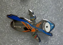 London 2012 Olympic Games Badge Mascot Swimming Badge