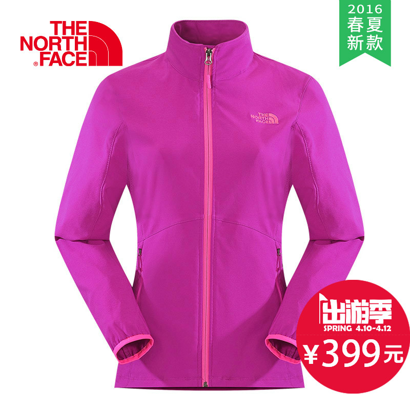 【2016春夏新款】THE NORTH FACE/北面 女款防风夹克 CAR1