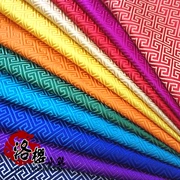 Tường gingham liệu cổ phong cách Trung Quốc sườn xám thổ cẩm vải trang phục quần áo Hán băn khoăn vải 11 màu vào - Vải vải tự làm