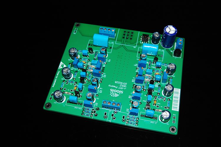 4 pipe front level J-FET field effect electric crystal front level enlarged plate Fever pre-grade plate four tube front stage