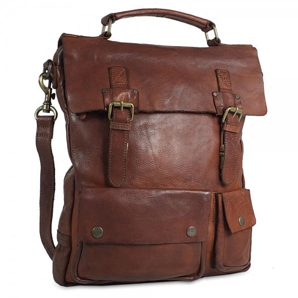 Direct mail German veteran Harbour 2nd leather retro shoulder messenger bag portable A4 file bag 3 colors