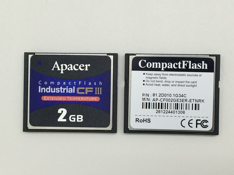 (Original) Apacer Apacer CF card CFIII 2G wide temperature industrial grade military equipment industrial machine tools