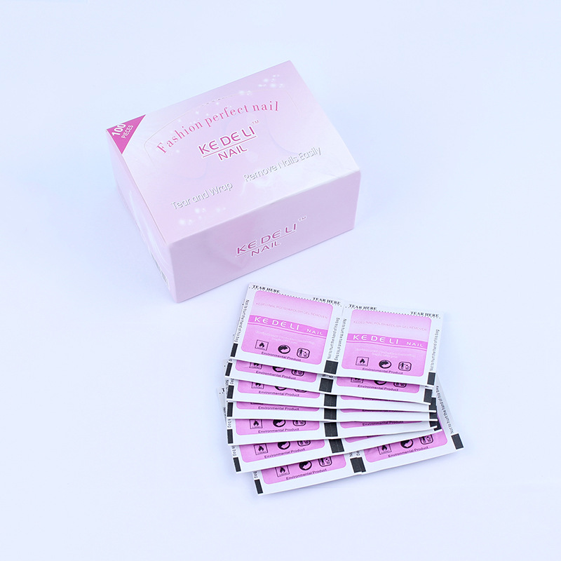 Colorshine/彩萱卸甲包美甲工具洗甲水甲油胶卸甲棉巾